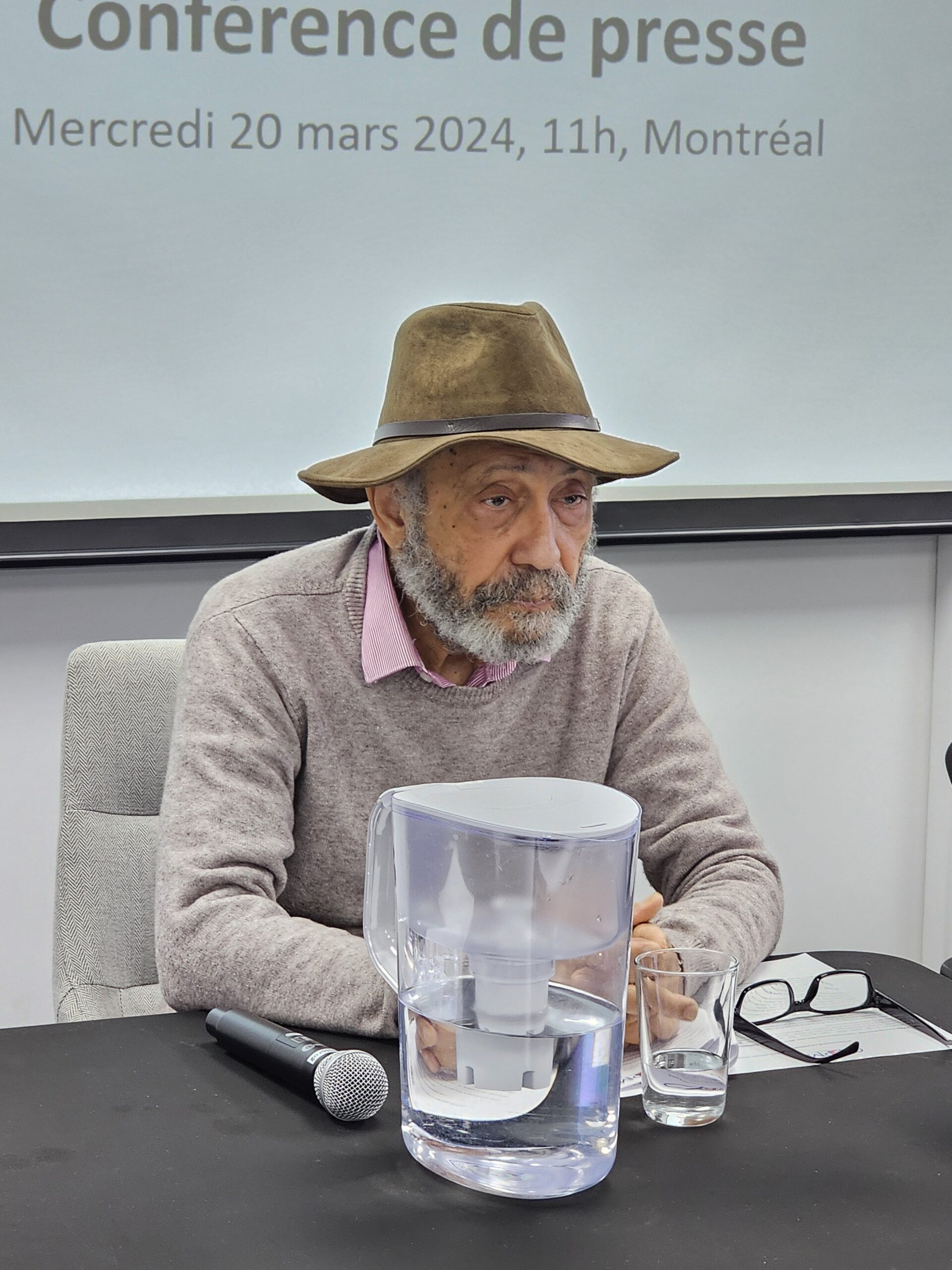 Frantz Voltaire se dit contre une intervention militaire et opte pour une assistance technique à la police nationale. Photo Jean Numa Goudou